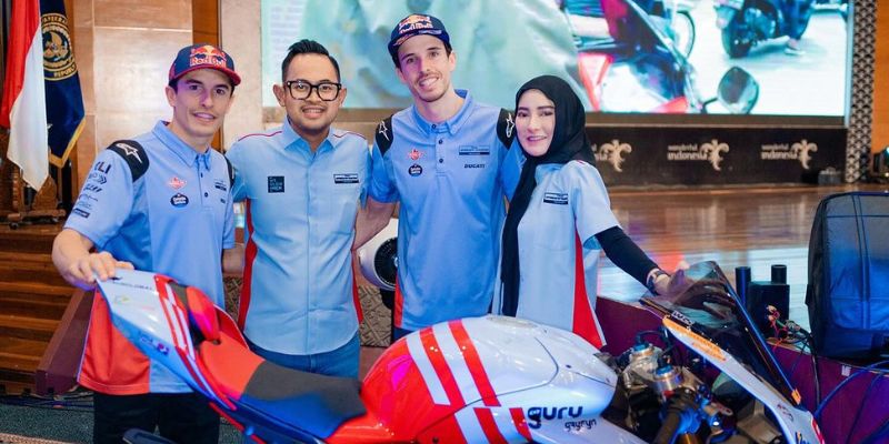 Gresini Racing ke Indonesia! Serunya Event Kick Off Conference 2024 Bareng Marquez Bersaudara